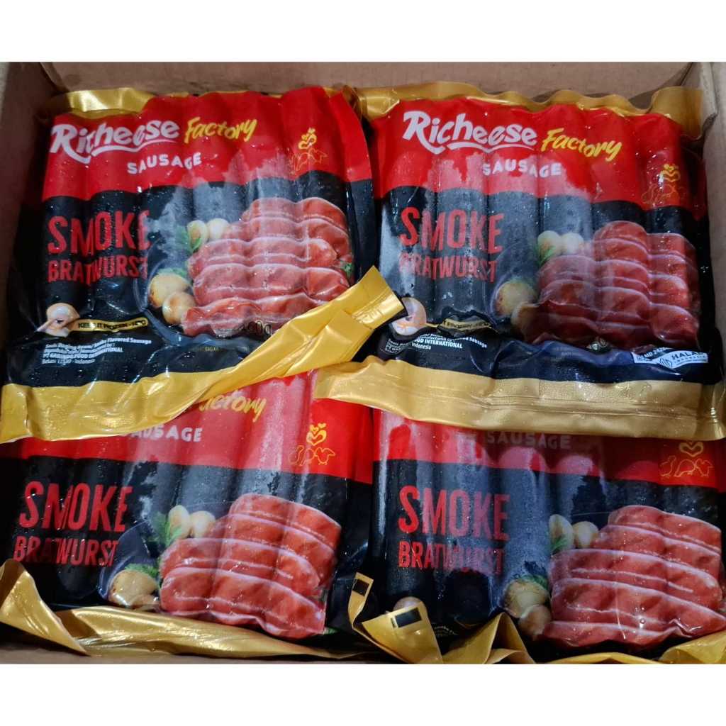 

Richeese FROZEN FOOD | Sosis Sausage Smoke Bratwurst 360G