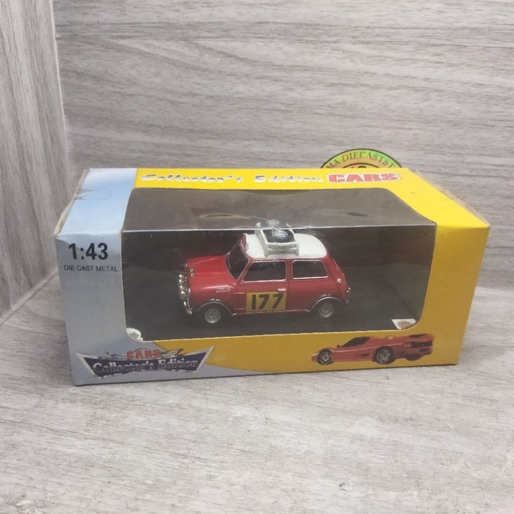 delprado skala 1/43 1967 mini cooper rally