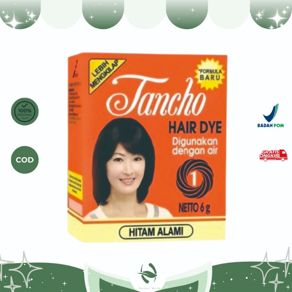 TANCHO Semir Rambut Cat Tancho 6Gr Original