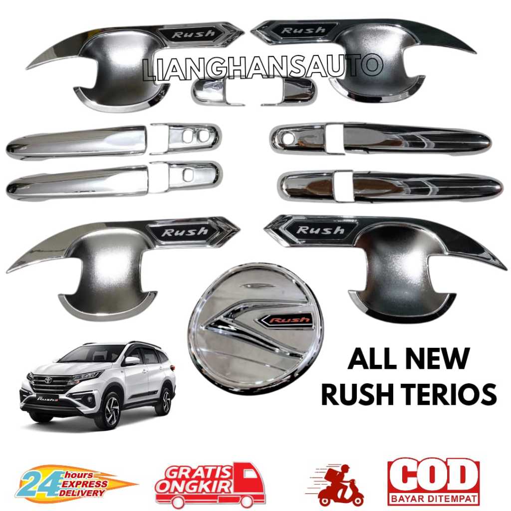 PAKET HANDLE OUTER TANK COVER ELEGANT RUSH 2022 CHROME