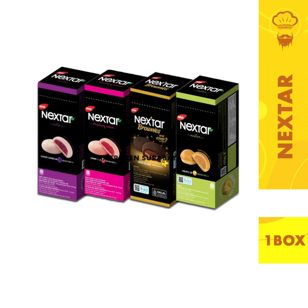 

NEXTAR Brownies Nextar Krimero Aneka Rasa Choco Delight Strawberry Pineapple Brownies Choco Bluberry Cookies