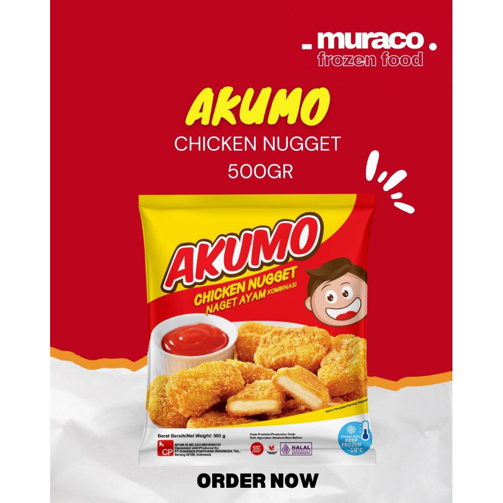 

Akumo Chicken Nugget 500gr