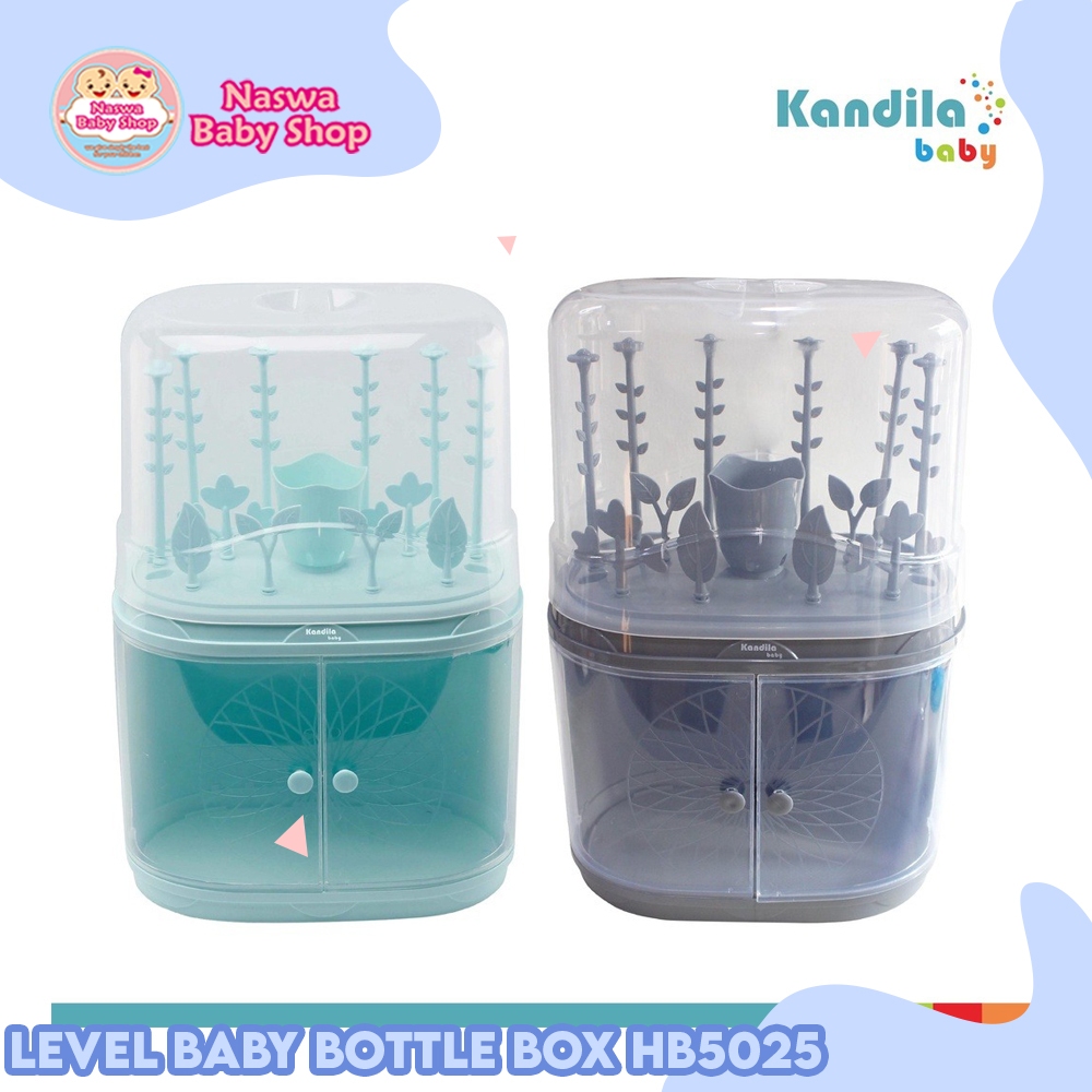 Kandila Baby Multi Level Baby Bottle Box Rak Pengering Botol Bayi HB5025