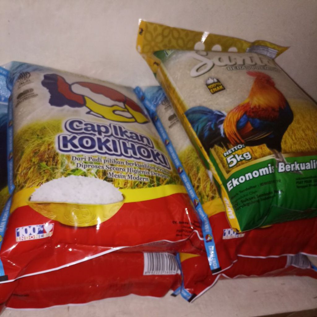 

Beras Premium Beras Setra Ramos Kemasan 5 Kg