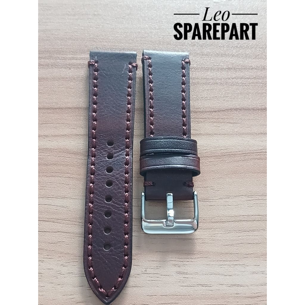 Tali jam kulit / 24mm