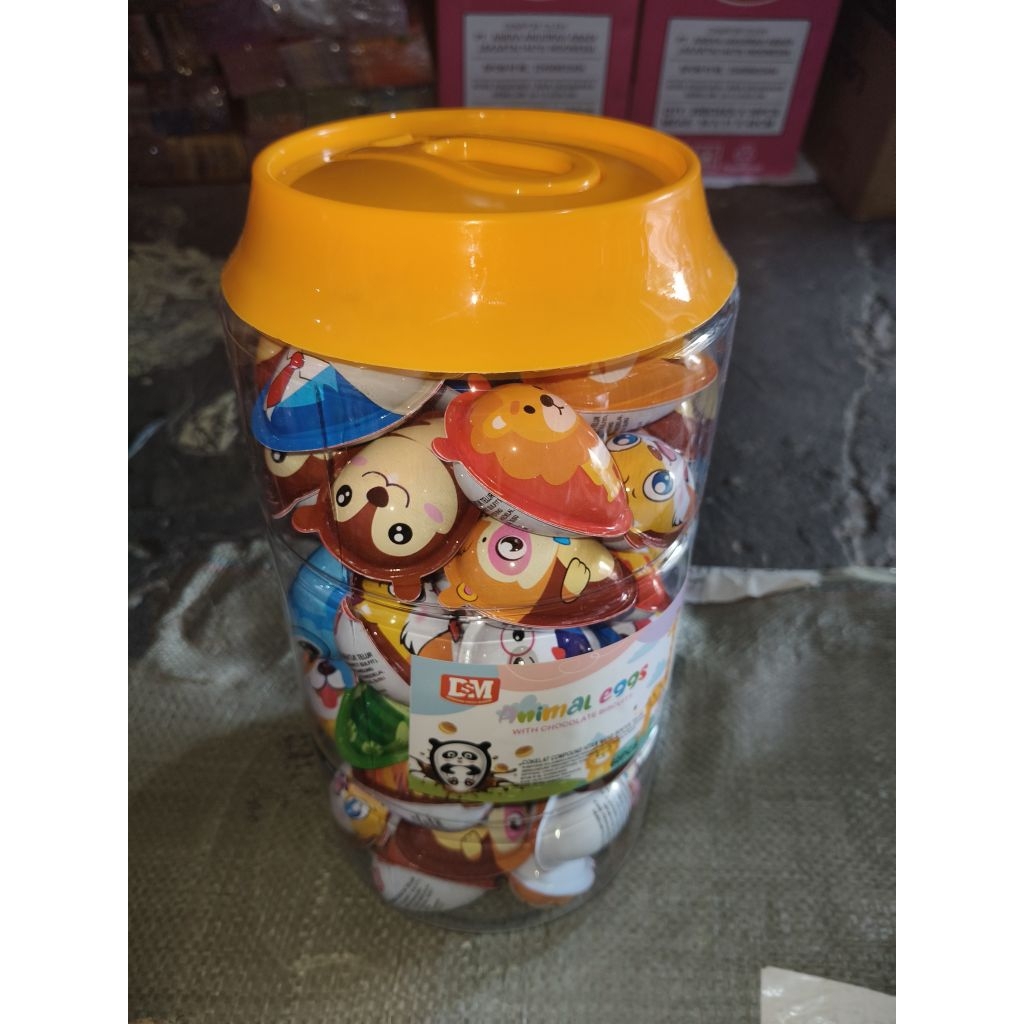 

60 PCS Animal EGGS TOPLES