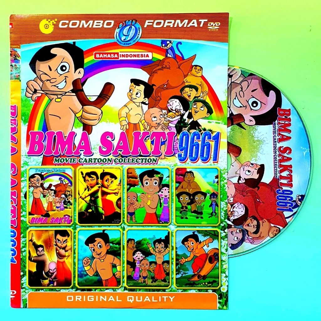 KASET FILM ANAK ANAK KARTUN BIMA SAKTI DUBBING BAHASA INDONESIA-KASET FILM CERITA DONGENG ANAK ANAK