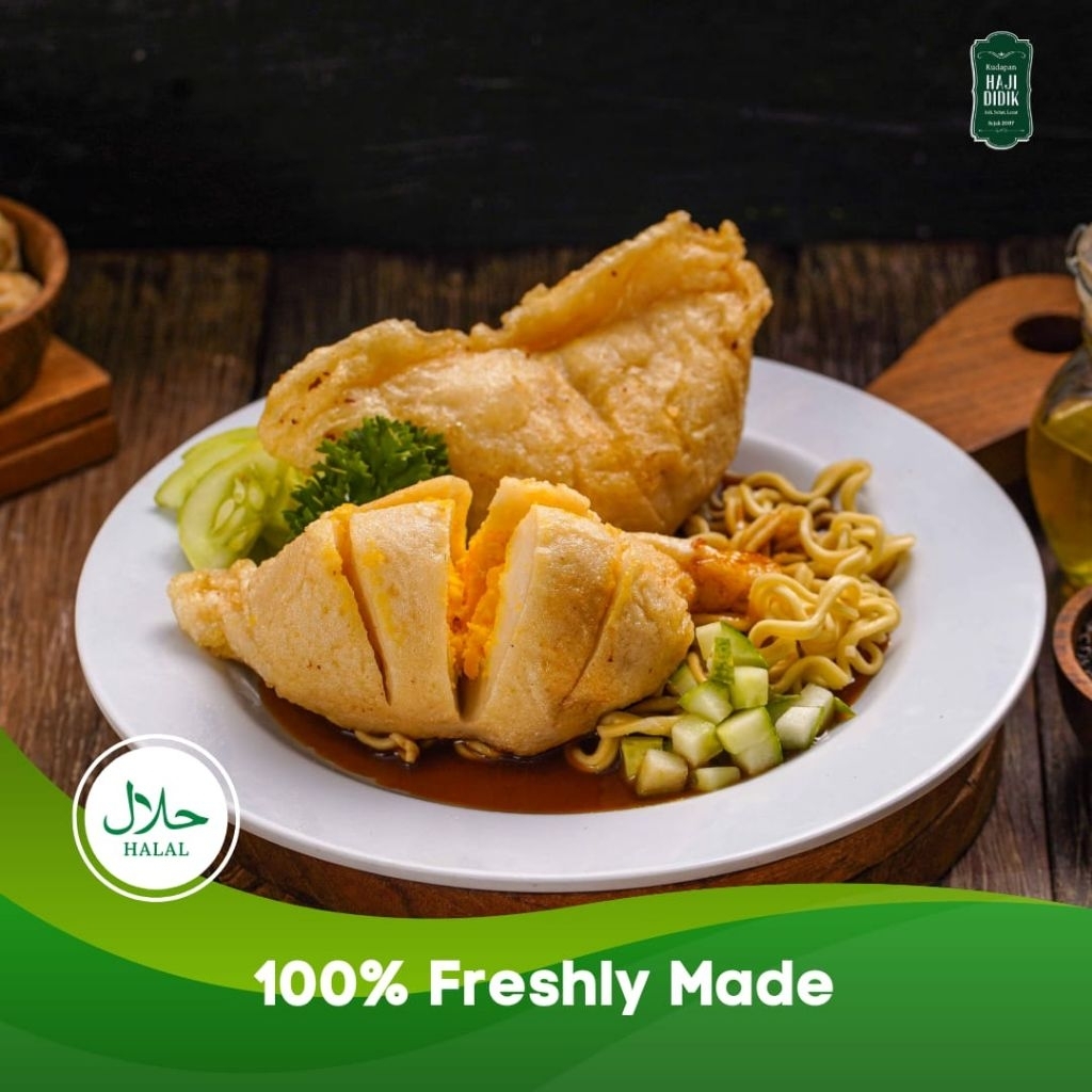 

Pempek Kapal Selam - Matang