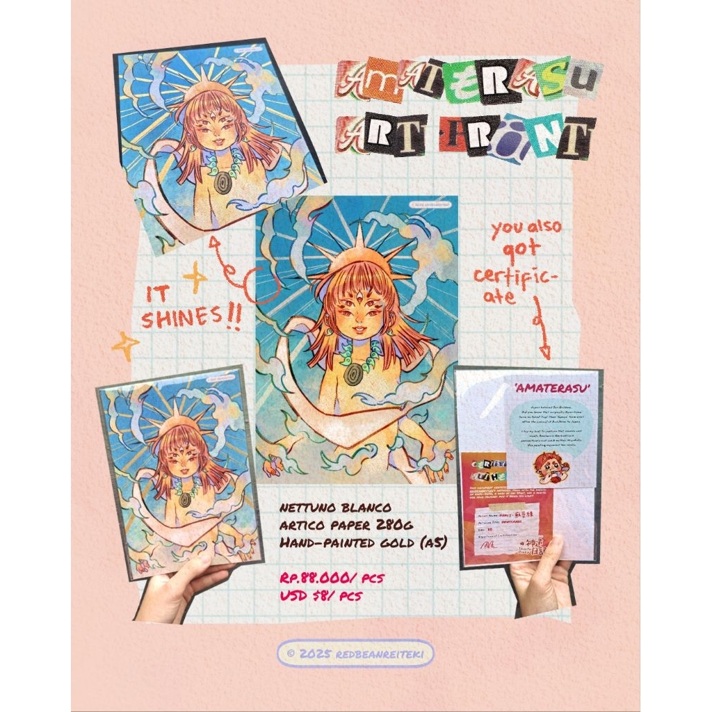 

[Shinto Diary] Amaterasu Art Print