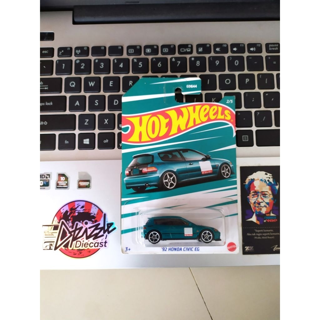 Honda Civic EG (Estilo) - Hotwheels Silver Line