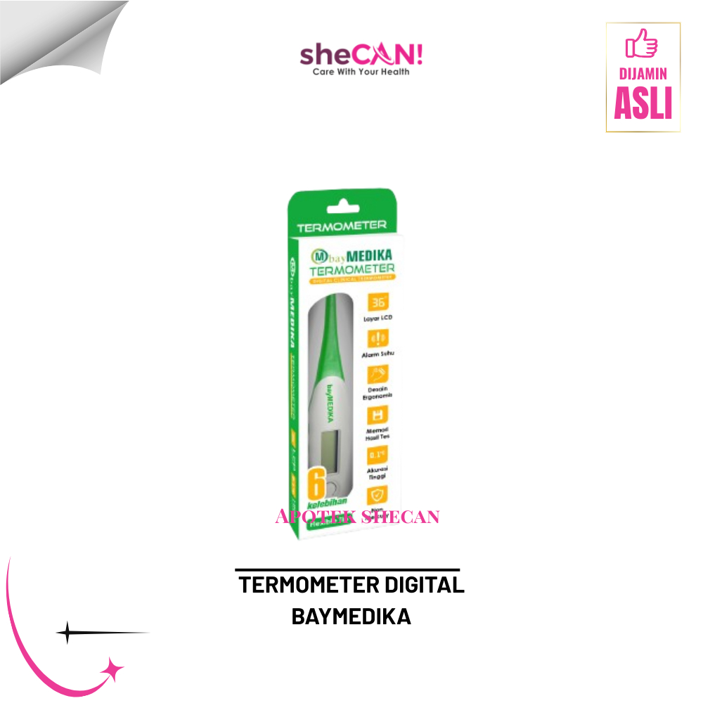 BAYMED thermometer digital flexibel / TERMOMETER BAYMED FLEXIBEL