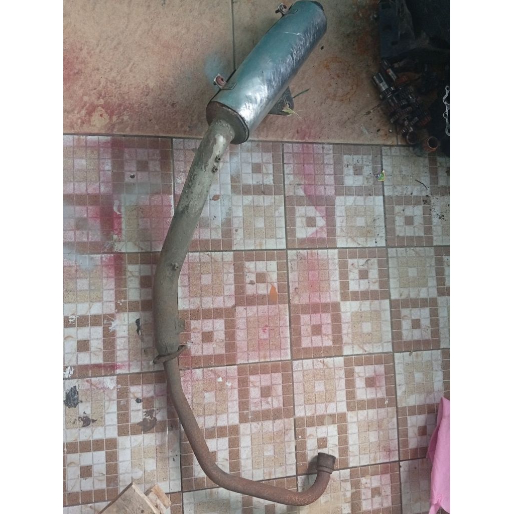 knalpot original minerva mx150/mx200 type r150/r150vx/r200