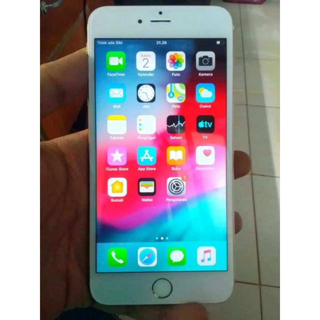 iPhone 6plus 16gb wifi only bh 59% unit normal hp aja