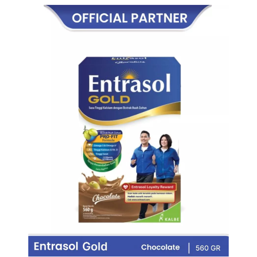 

Entrasol Gold 560gr - Vanila/Coklat