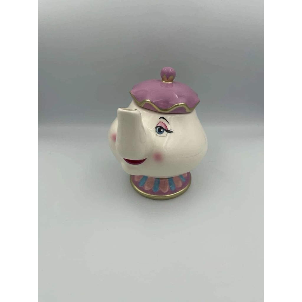 Sikado Disney Mrs Potts Ceramic Tea Pot, Beauty And The Beast Collectable