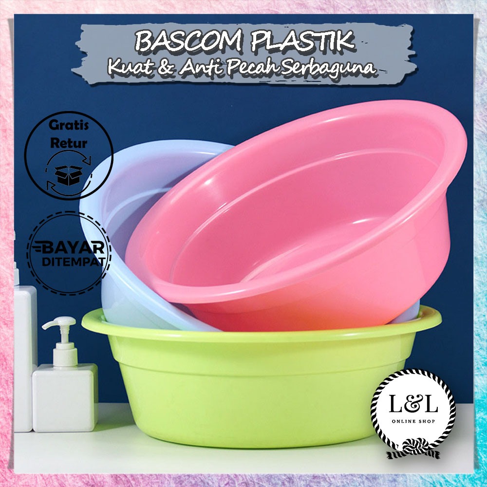 

Baskom Plastik Warna Pastel Baskom Anti Pecah Serbaguna Baskom Plastik Modern Warna Cantik Kuat Dan Tahan Lama