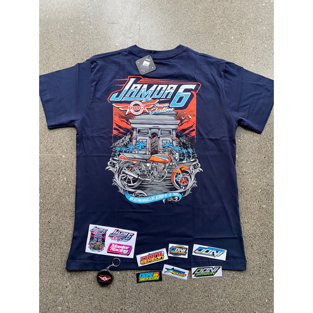 kaos acara jamda 6 PMCI pengda jatim