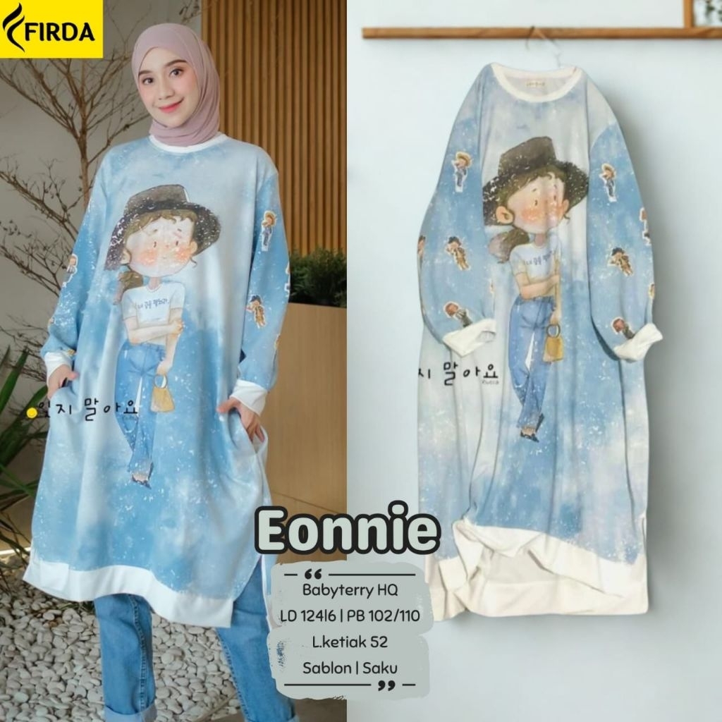 ATASAN KOREAN LONG TUNIK BABYTERY IMPORT
