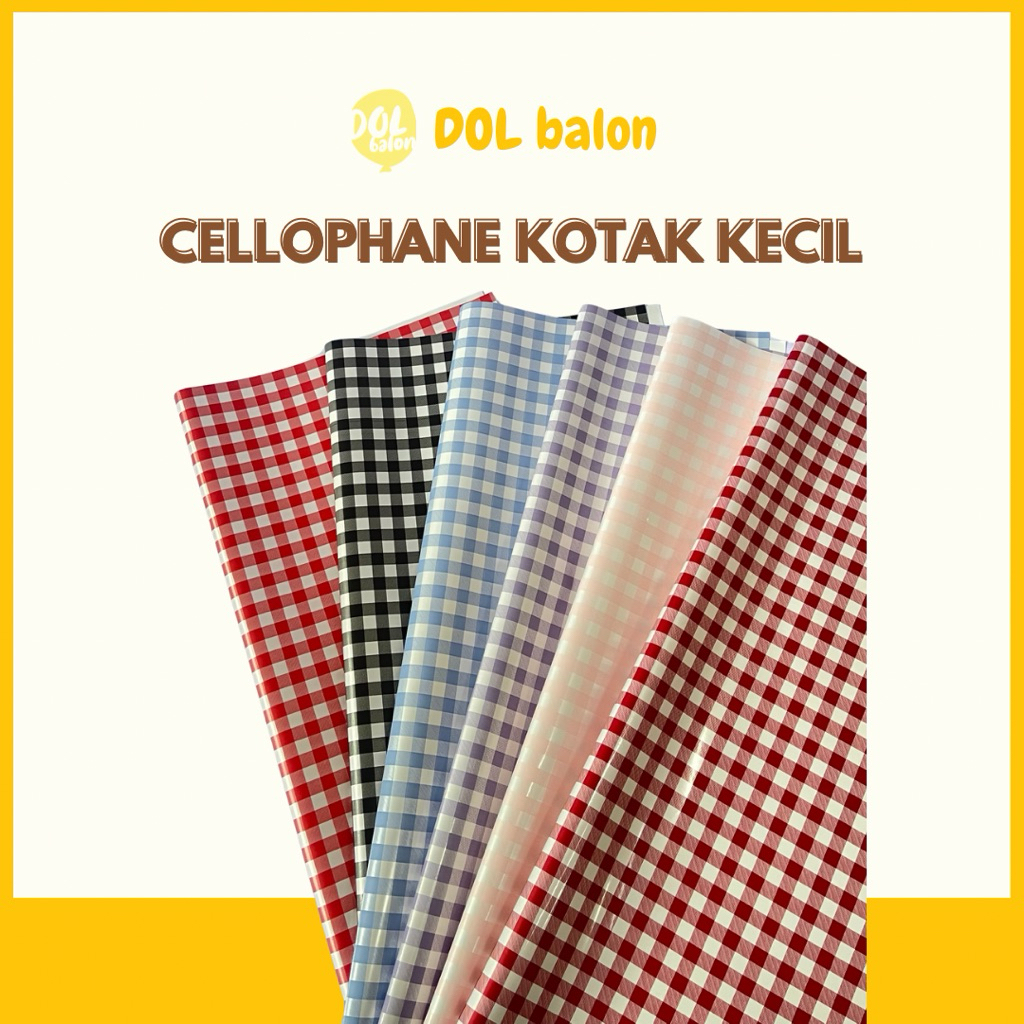 

Cellophane Wrapping Buket Kotak Kecil
