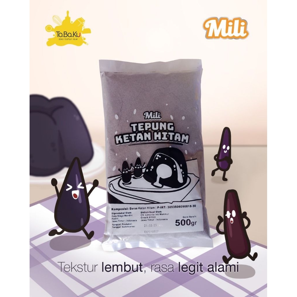 

Mili Tepung Ketan Hitam 500gr