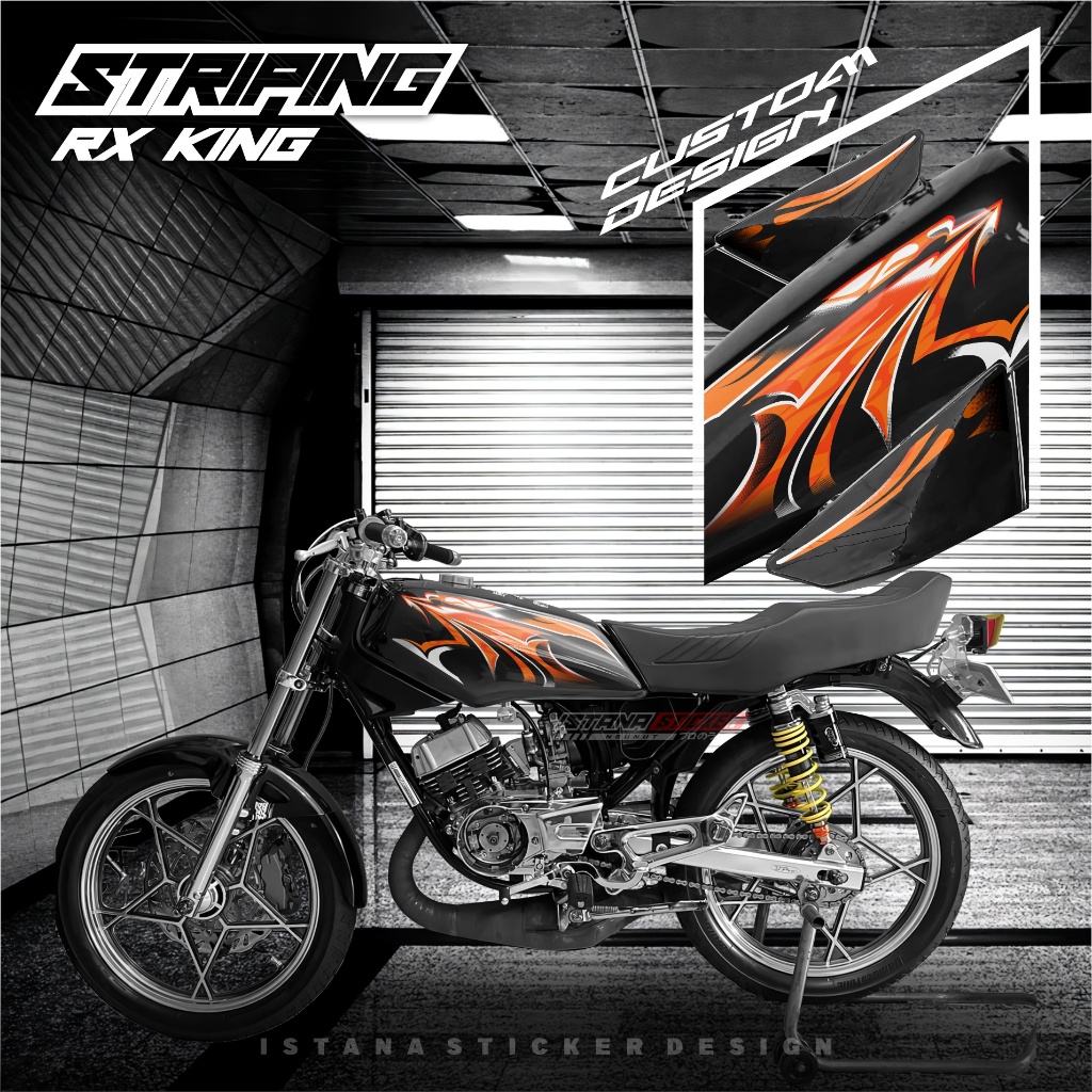 STRIPING RX KING STRIP RX KING LIS RX KING VARIASI CUSTOM 06