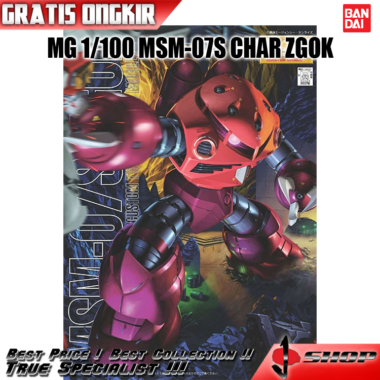 MG 1/100 MSM-07S ZGOK / ZGOCK CHAR CUSTOM