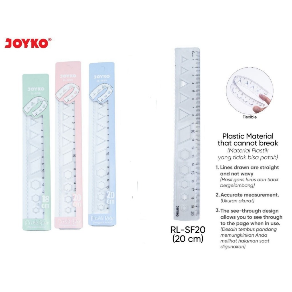 

Flexible Ruler JokyO RL-SF20