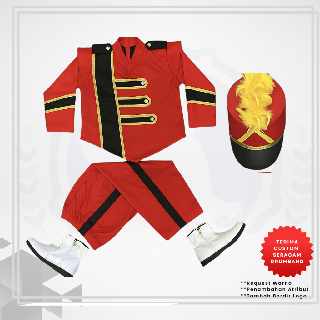 Seragam Drumband / Marching Band  - Kostum Drumband - Custom Seragam Drumband