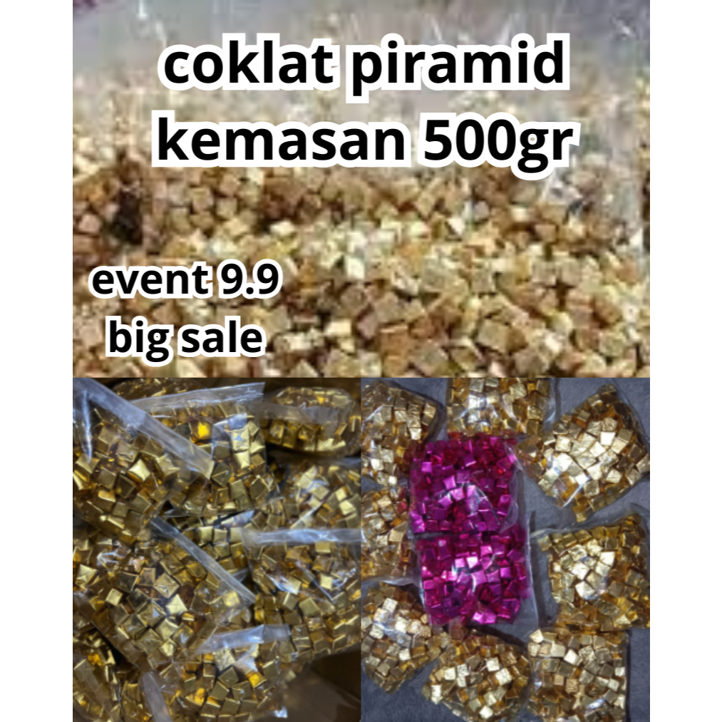 

coklat silverqueen piramid berat 500gram