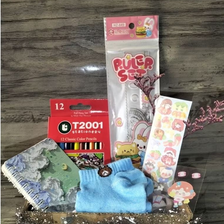 

Paket Kado Stationery Aesthetic Lucu