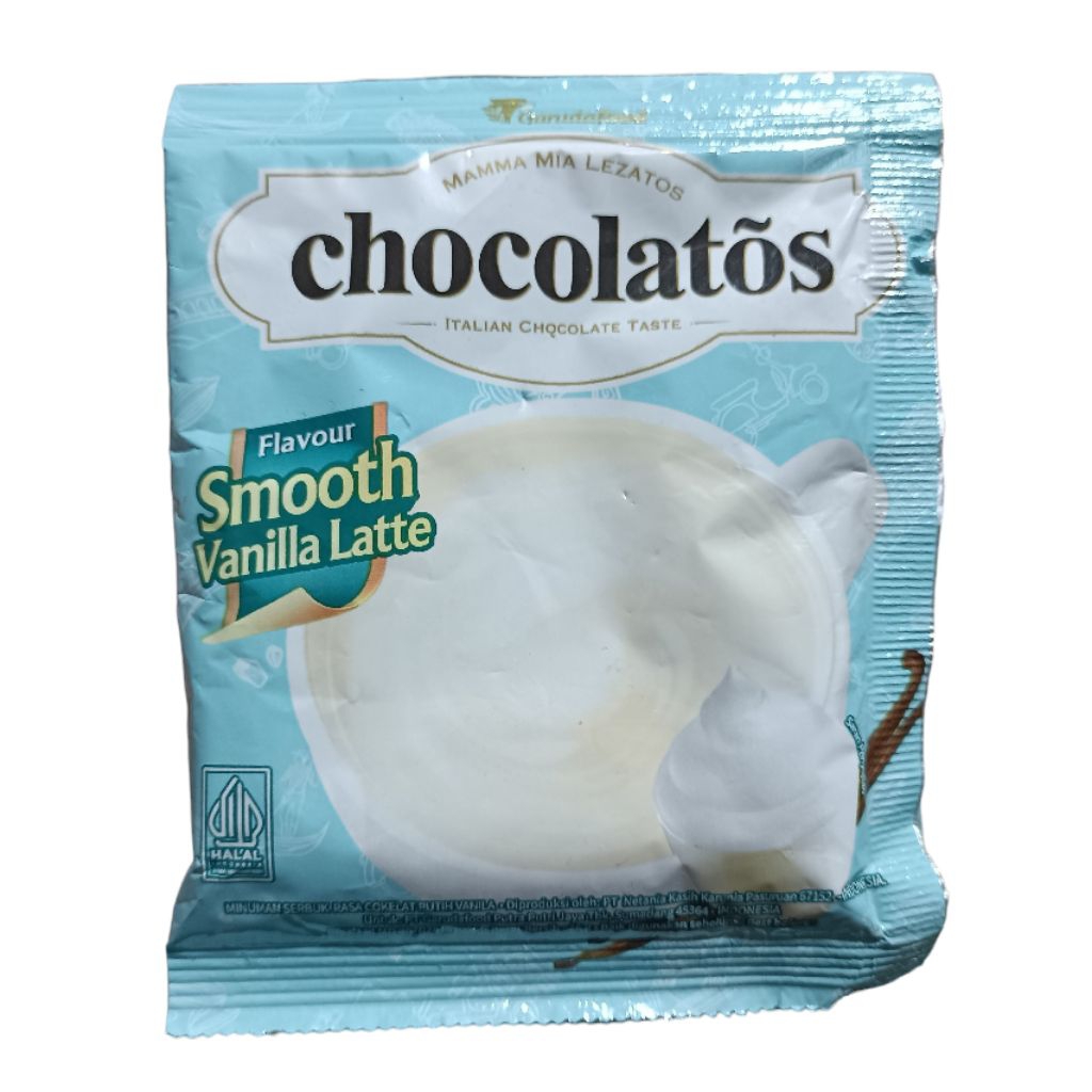 

Minuman Chocolatos Rasa Smooth Vanilla Latte 26gr Chocholatos