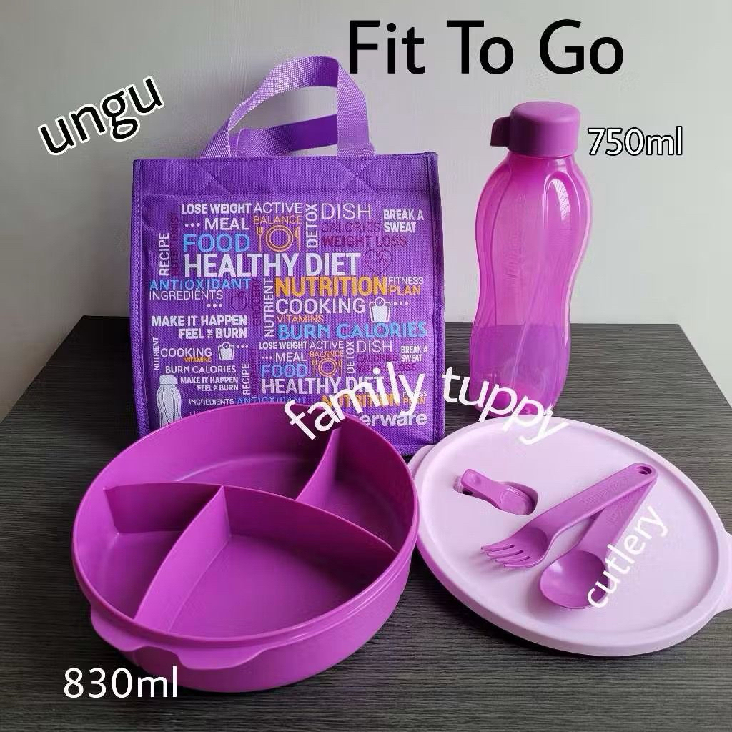 Fit To Go Tupperware, Set Bekal Tupperware Promo