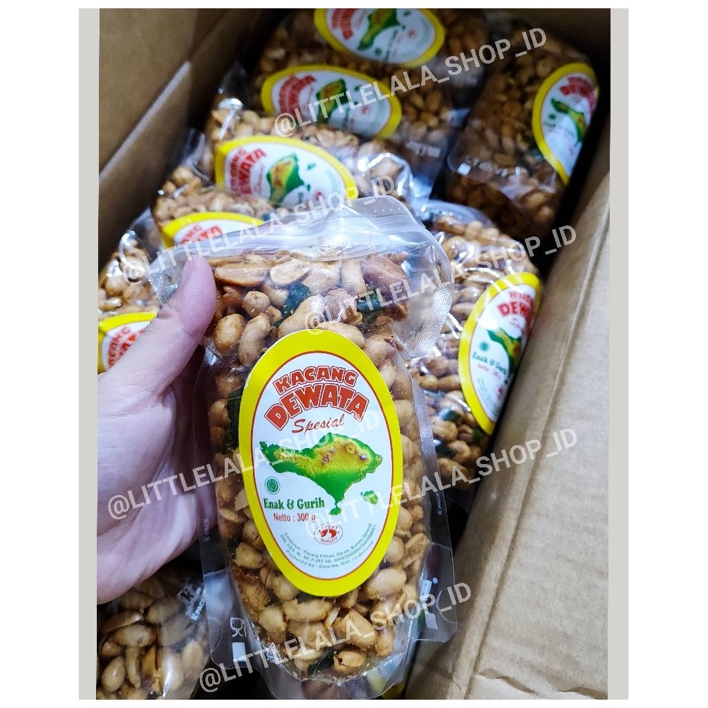 

Kacang Bali/Kacang Daun Jeruk Bali 300g/pack /kacang dewata oleh oleh bali
