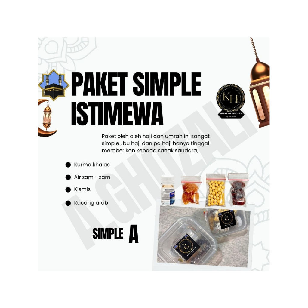 

PAKET SIMPLE Oleh-Oleh Haji dan Umrah