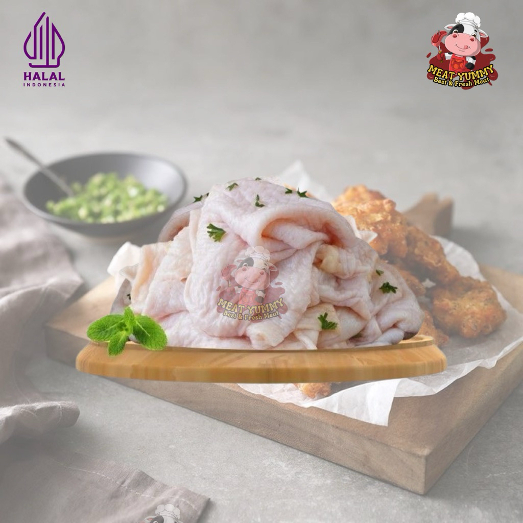 

Kulit Ayam Bersih 250gram