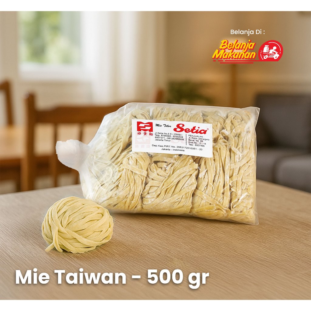 

Mie Taiwan 500gr