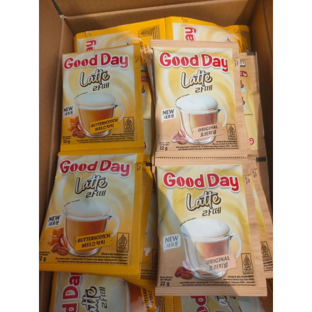 

GOOD DAY LATTE ORIGINAL/BUTTERSCOTCH