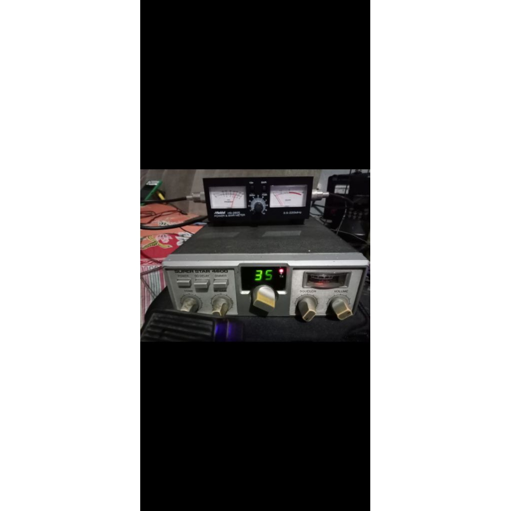 CB UHF superstar 4600 kondisi normal