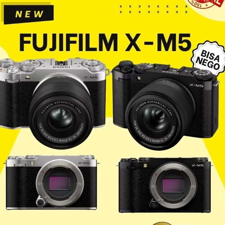X-M5 CAMERA FUJIFILM / KAMERA X-M5 FUJIFILM