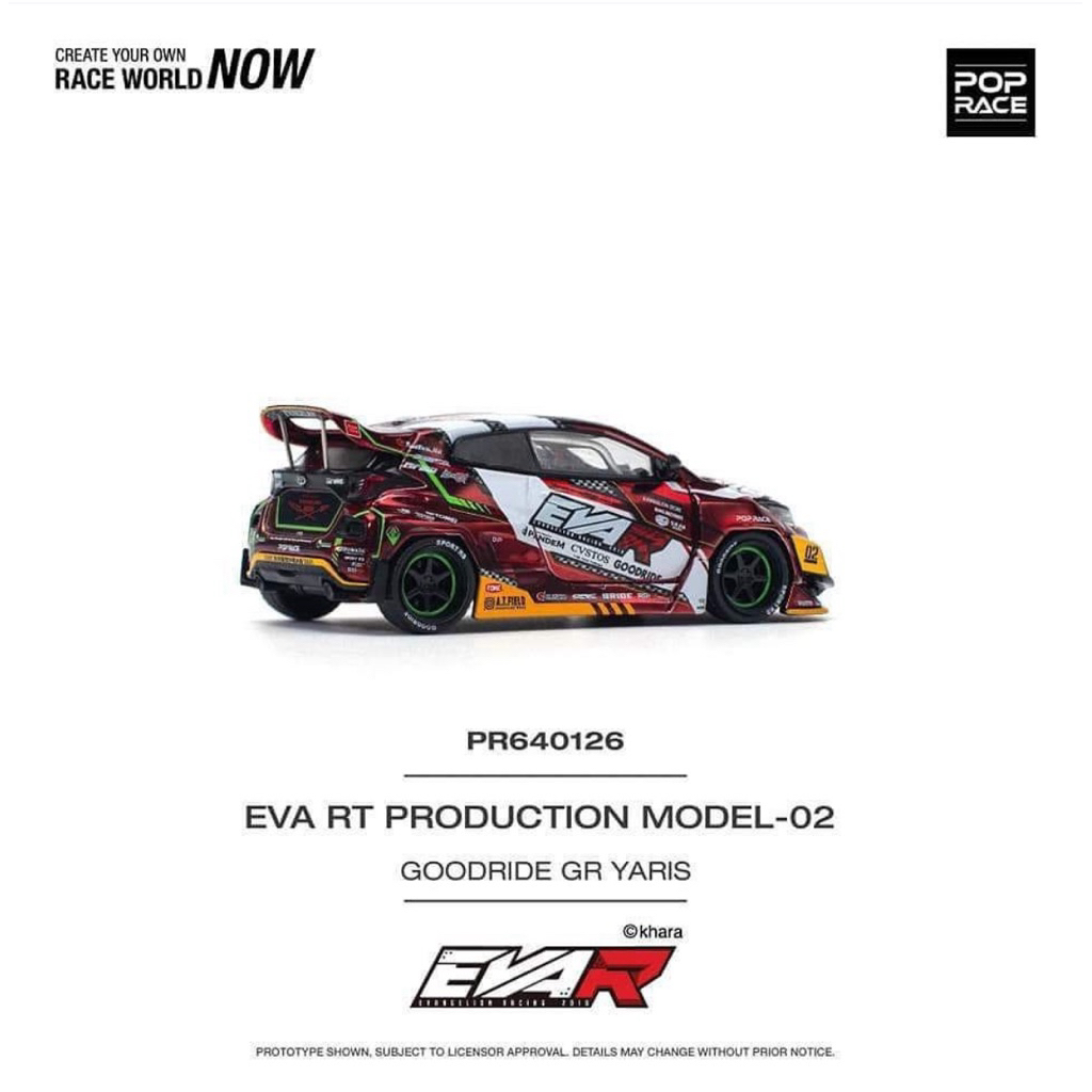 (READY) pop race gr yaris goodride eva
