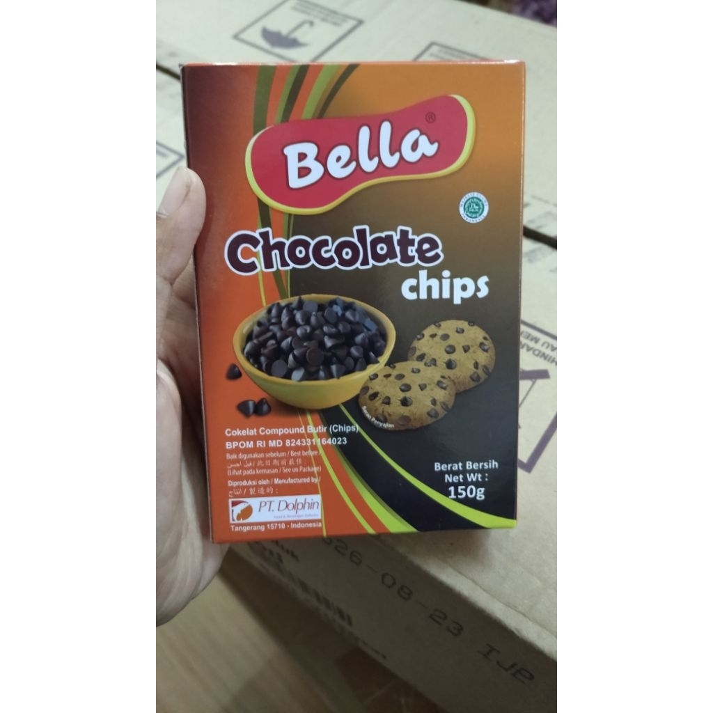

BELLA CHOCOCHIP BOX KEMASAN 150GR