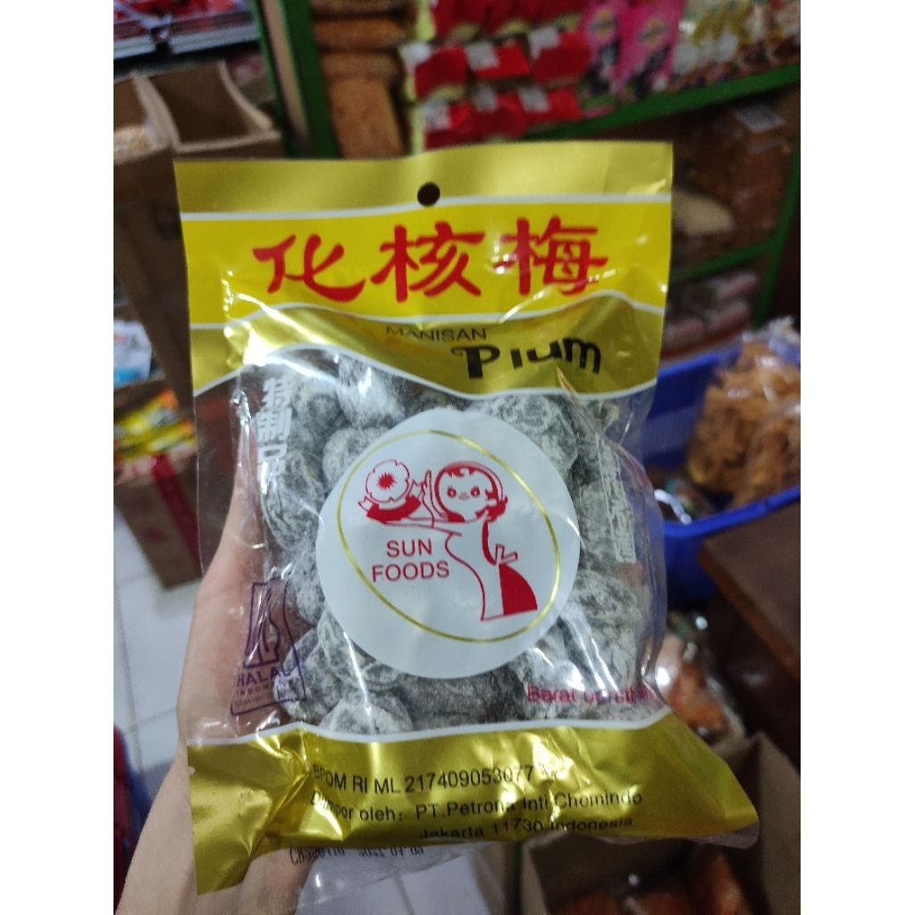 

Manisan Buah Plum Tanpa Biji 300gr/Manisan Kiamboi Sunfoods