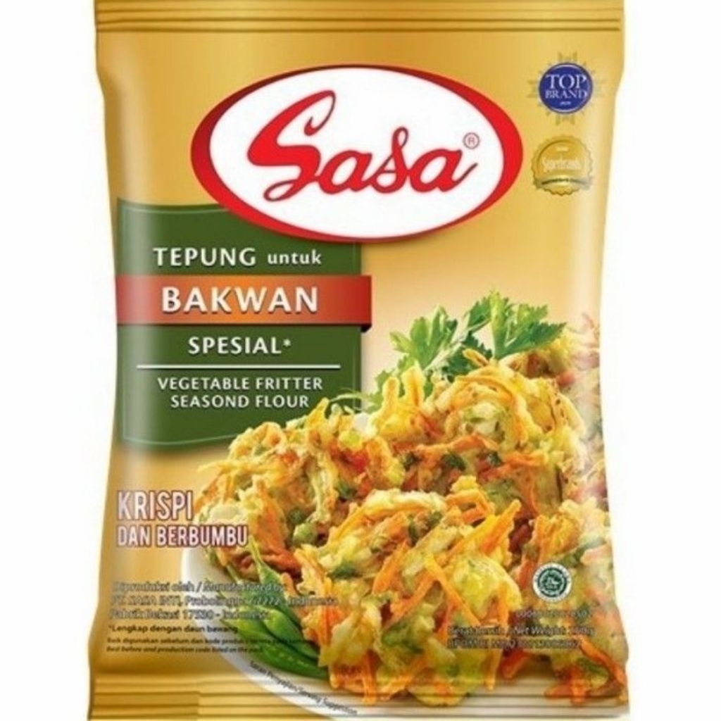 

TEPUNG BAKWAN SPECIAL SASA 1 BUNGKUS 225 GRAM
