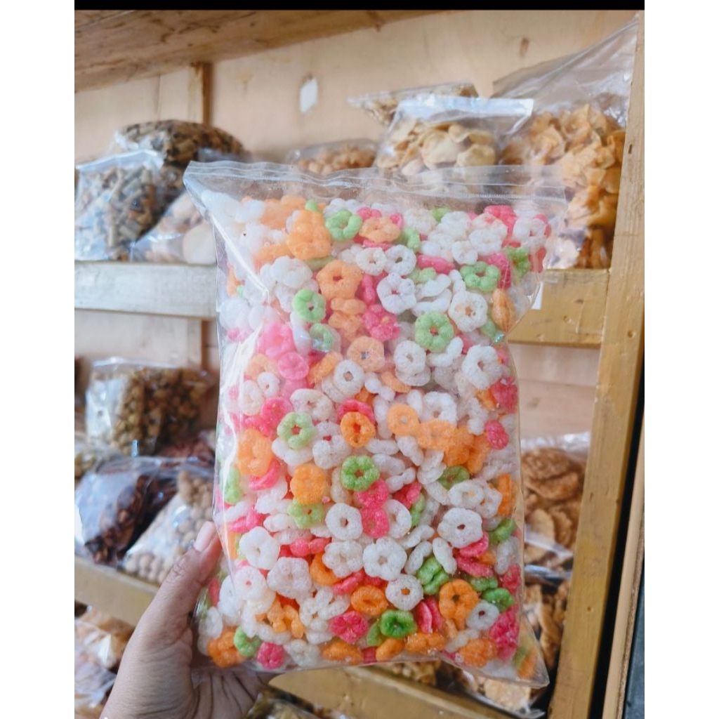 

Kerupuk bunga melati 250gr