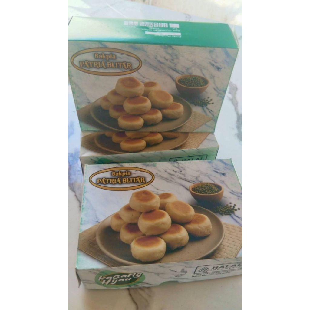 

Bakpia Patria Isi 10 full kacang hijau | khas Blitar