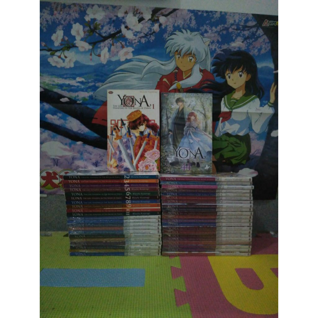 komik full set Yona the girl standing in the blush of dawn 1-44 mix segel