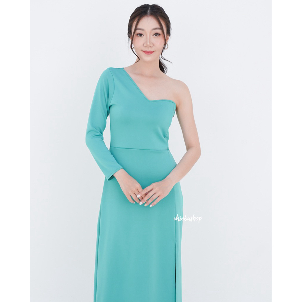 Chiobushop - Tanian Dress Tarzan bridesmaid dress, wedding guest dress, dress wanita pesta party kon