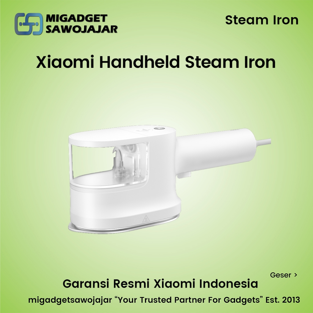Xiaomi Handheld Steam Iron Setrika Uap Portable Listrik