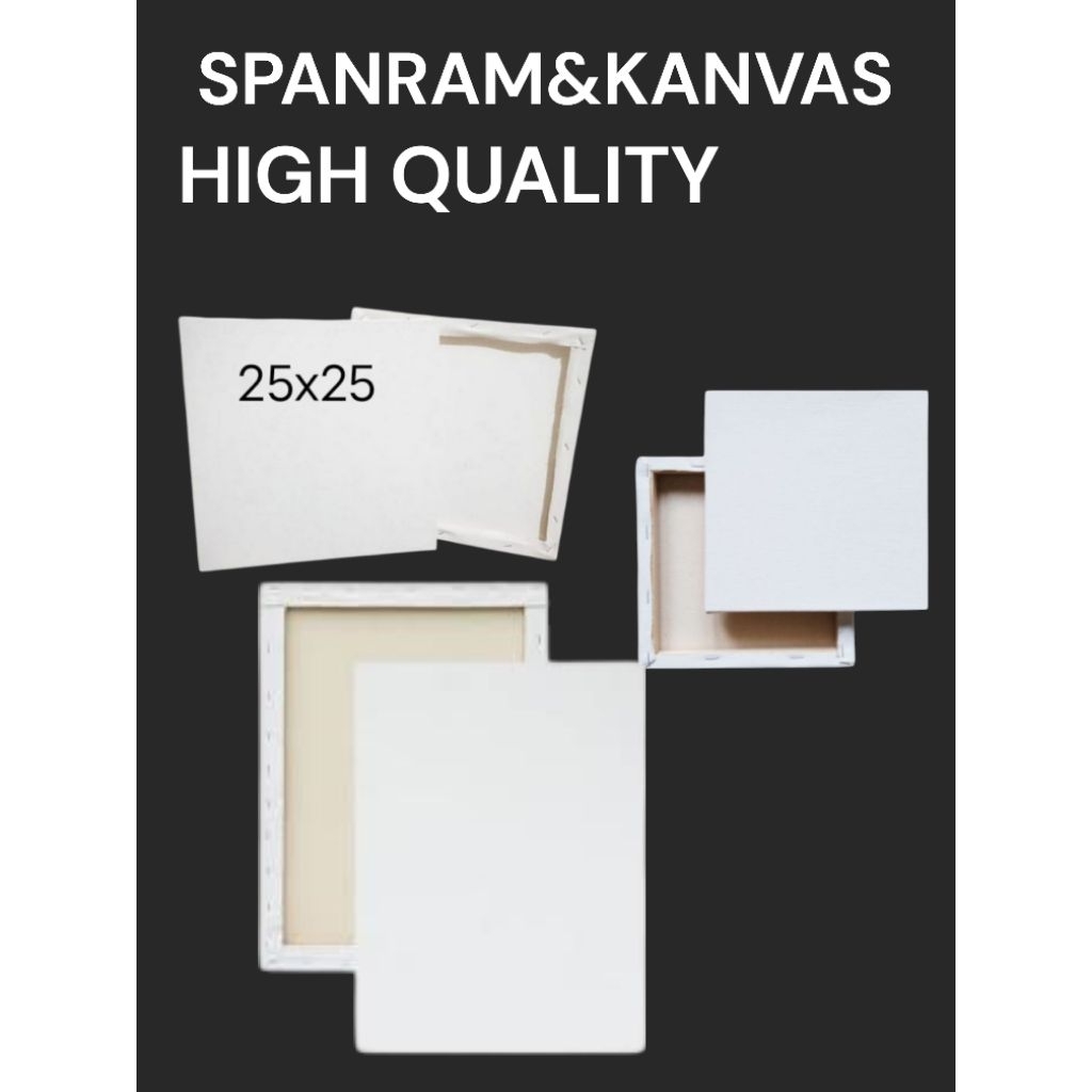 

Kanvas dan Spanram 25X25 korean Stayle || HIGH QUALITY 100%