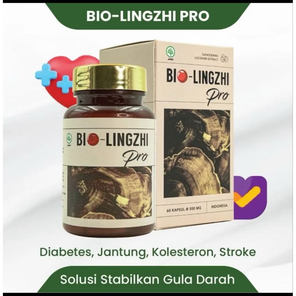 Erojan & Biolingzhi bantu kesehatan indonesia Original 100%